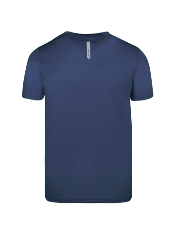 Trollkids Funktionsshirt "Preikestolen" in Marineblau / Orange