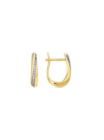 Luxenter Ohrringe Iquen mit 18 Karat Goldfinish – IQUEN