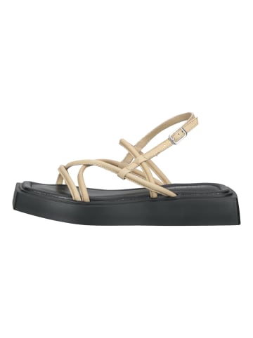 Vagabond Sandalen in Beige/Schwarz