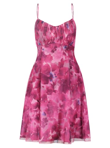 Vera Mont Cocktailkleid mit Blumenprint in Pink/Rosa