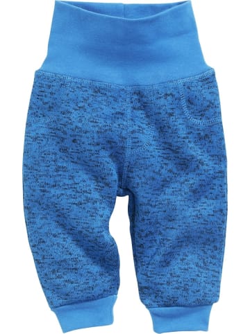 Schnizler Kinder Pumphose "Pumphose Strickfleece mit Strickbund" in Blau