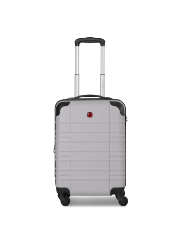Wenger Amplar Evo 4 Rollen Kabinentrolley S 53 cm mit Dehnfalte in cloud