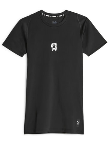 Puma T-Shirt "Hoops Team SS Top Baselayer" in Schwarz