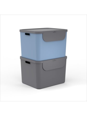 Rotho Recyclingbehälter 55 l - 2er Set ALBULA