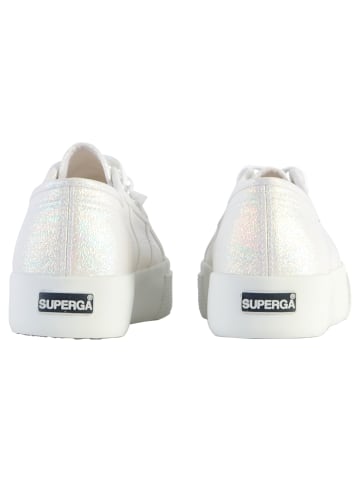 Superga Schnür-Sneaker 2730 Lame Weiß