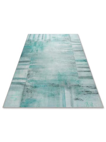 Esprit home Teppich "Maui" in Petrol/Blau Multi