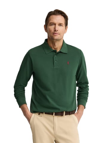 Polo Club Poloshirt RIGBY GO POLO LS VO in Flaschengrün