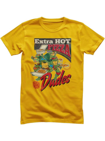 Teenage Mutant Ninja Turtles T-Shirt "Extra Hot Pizza Dudes T-Shirt" in Gold