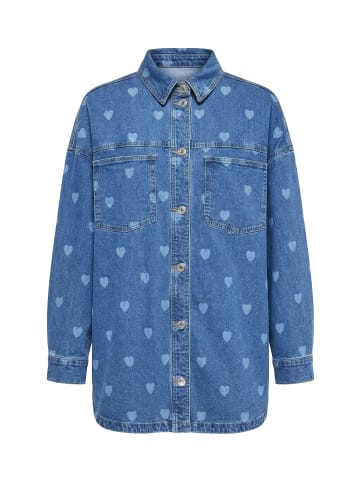 Studio Untold Hemdbluse in blue denim
