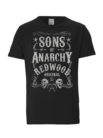 Logoshirt T-Shirt Sons Of Anarchy - Redwood Original in schwarz