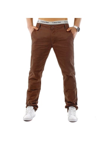 Arizona-Shopping Chino Hose MC Trendstr Stoff Jeans in Camel