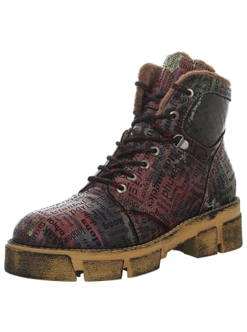 SIMEN Schnürstiefeletten in braun