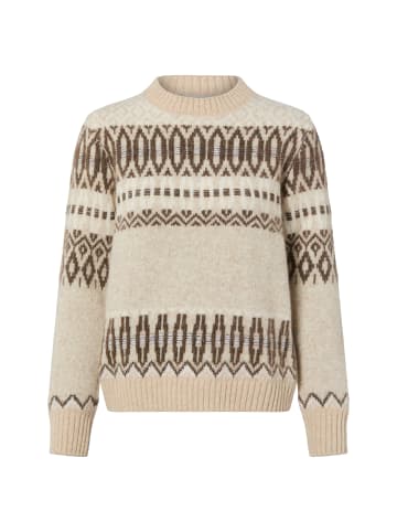 März Strickpullover in kitt schoko - 0001