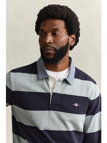 Gant Poloshirt in mint marine - 0006