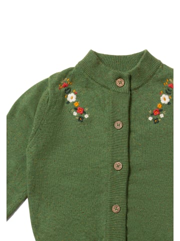 Little Green Radicals Gestrickte Strickjacke in Grün