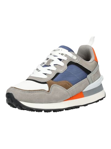 Bullboxer Sneaker in Grau/Blau