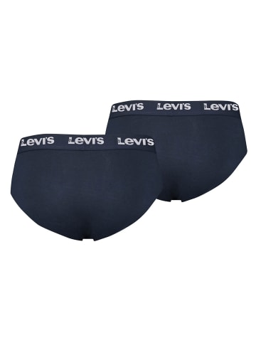 Levi´s Slip 2er Pack in Dunkelblau