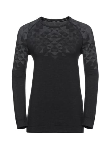 Odlo Sweatshirt BL TOP crew neck in Schwarz