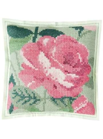 Rico Design Nonbook - Filzkissen zum Besticken, Rose