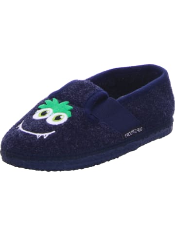 Jane Klain Hausschuh in blau