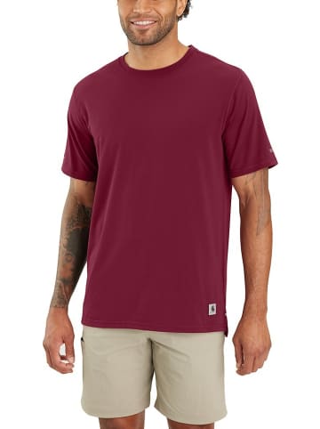 CARHARTT  T-Shirt "Extremes S/S 105858" in Rot