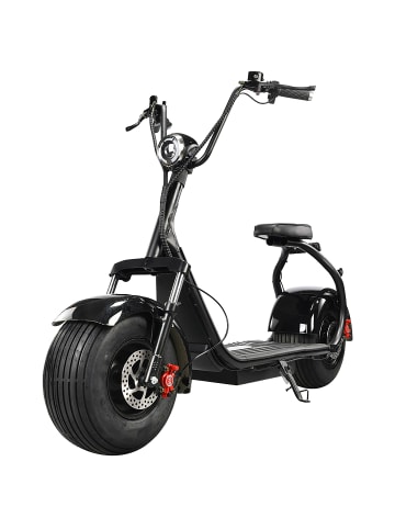 Swoop E-Scooter Elektroroller Turbo N2 in Schwarz
