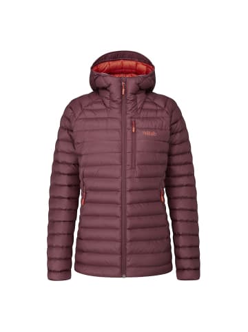 Rab Rab W MICROLIGHT ALPINE LONG JACKET in Bordeaux