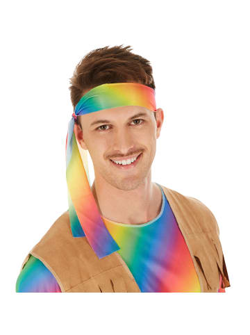 tectake Cooles, buntes Elastik-Jersey-T-Shirt, bunt