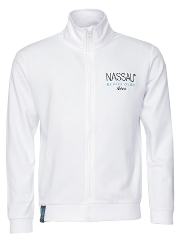 Nassau Beach Sweatjacke NB231031 in weiß