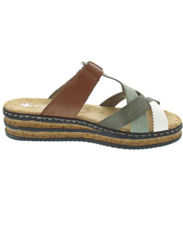 rieker Pantolette Grün