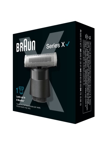 Braun Scherkopf "Series X - XT20" in Schwarz