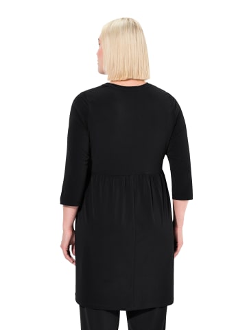 Ulla Popken Longshirt in schwarz