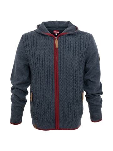 Almgwand Strickjacke STEGERALM in denim