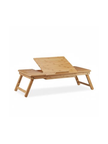 relaxdays Laptoptisch in Natur 17 Zoll