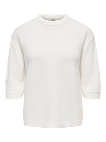 JDY Strickpullover in Cloud Dancer