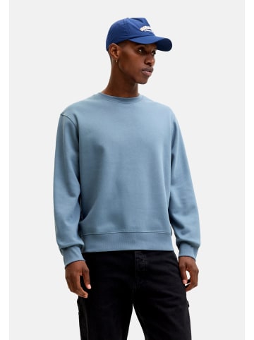 Jack & Jones Sweatshirt 'JJESTAR BASIC SWEAT' in blau