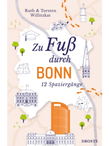 DROSTE Verlag Buch - Zu Fuß durch Bonn