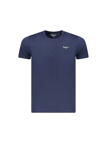 Pepe Jeans Blau Herren T-Shirt aus Baumwolle