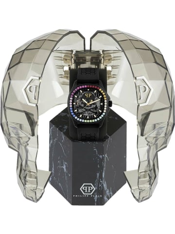 Philipp Plein Automatikuhr für Herren in Schwarz