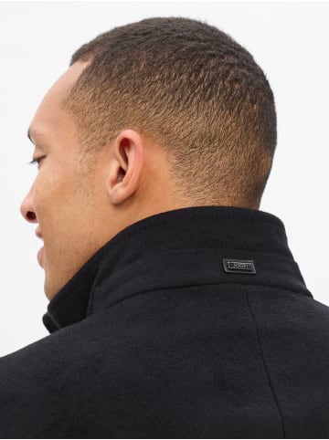 JOOP! Wollmantel Maron in schwarz