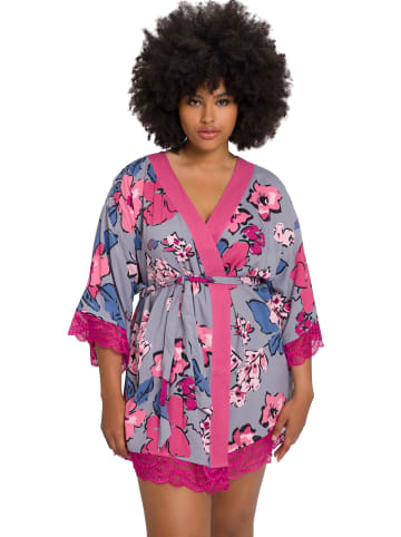 Ulla Popken Kimono in grau