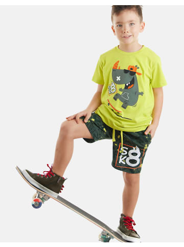 Denokids Set Skater Hippo in OLIV