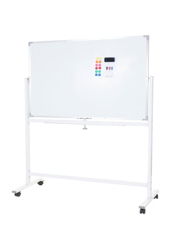 MCW Whiteboard C85 rollbar mit Zubehör, 150x100cm
