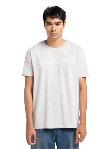 Carlo Colucci T-Shirt di Comun in Grau