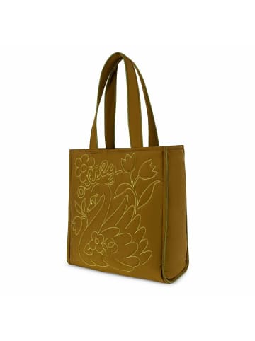 Oilily Quilted Flowers Skylari Shopper Tasche 34 cm green moss