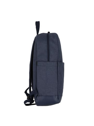 Bench Classic Rucksack 42 cm Laptopfach in dunkelblau weiß