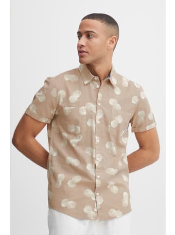 BLEND Kurzarmhemd BHShirt in Beige