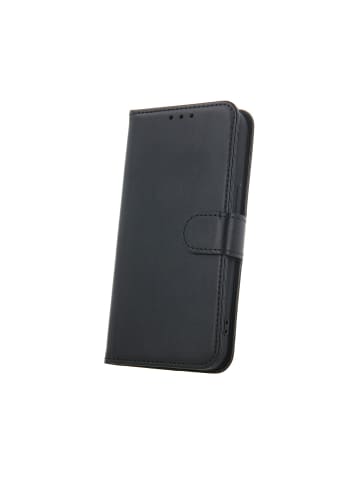 COFI 1453 Smart Classic Magnet Hülle Standfunktion kompatibel mit iPhone 16 Plus Schwarz in Schwarz