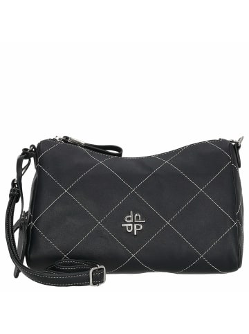 PICARD Aurelie - Umhängetasche 27 cm Rindleder (black) in ozean