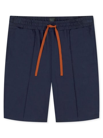 Schiesser Pyjamashorts Mix + Relax in nachtblau